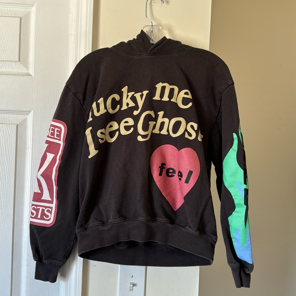 Lucky me I see ghosts camp flog sweatshirt